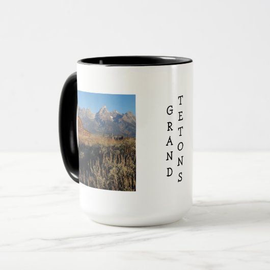 バクラシックンアンドグランドテトンコーヒーマグ マグカップ (正面左)