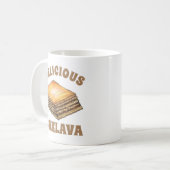 バクラバスイートフィロハニーデザートペストリーギリシャ料理 コーヒーマグカップ (正面左)