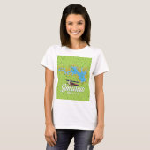 バクラート メキシコ 湖の地図 Tシャツ (正面フル)