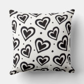 バクルホワイトハート装飾用クッション クッション (裏面)