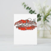 バクロレットとそのパーティークルー インビテーションポストカード (スタンド正面)