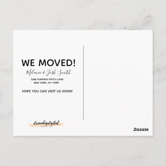 バクンの誕生日 どんな時でも使える オーダーメイド ポストカード (裏面)