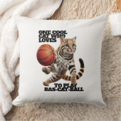 バクールスボールが遊好きの猫 クッション (ブランケット)