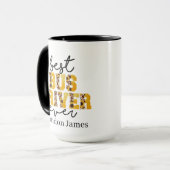 バクールス最高の・ドライバが名前を追加する マグカップ (正面左)