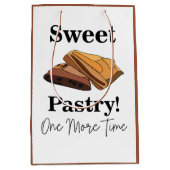 バクlava スイート ペーストリー デザート 食品 パーティー ミディアムペーパーバッグ (正面)