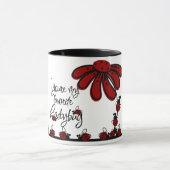 バグお気に入りのマグ マグカップ (中央)