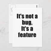 バグではない機能 ポストカード (正面/裏面)