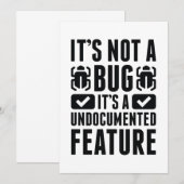 バグではない サンキューカード (正面/裏面)