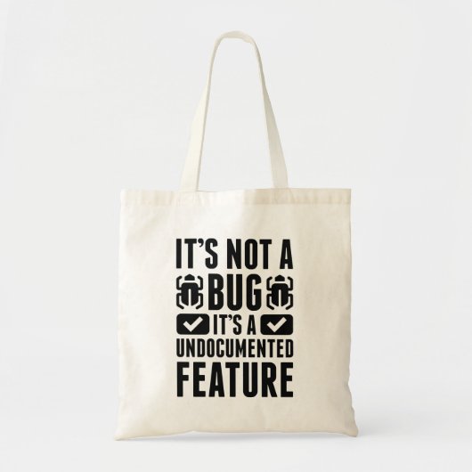 バグではない トートバッグ (正面)