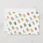 バグとキスXOXOバレンタインデー 招待状 (裏面)