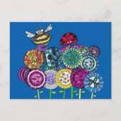 バグとフルーアはがき ポストカード (正面)