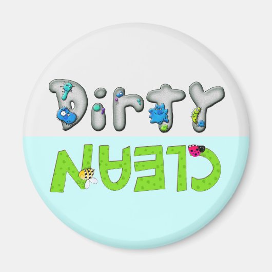 バグと胚汚れ汚れ食洗機磁石 マグネット (正面)