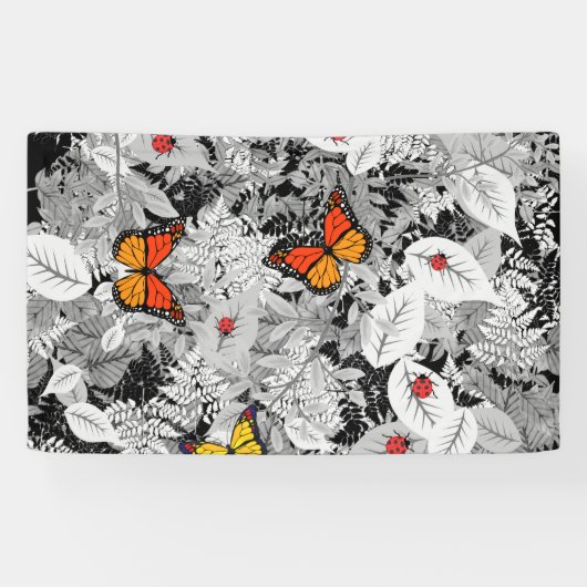 バグと葉 横断幕 (横)