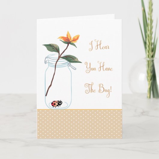 バグのある同僚のウェルカードを取得 カード (正面)