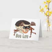 バグの寿命 カード (黄色い花)