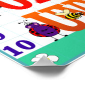 バグの目と翼ABCと123のポスター ポスター (角)