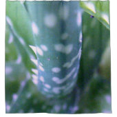 バグの見解アロエ シャワーカーテン (正面)