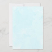 バグの誕生日招待状 バグ1歳の誕生日 招待状 (裏面)