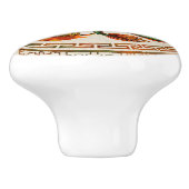 バグア付きのフェニックス·アンド·ドラゴン3 セラミックノブ (側面)