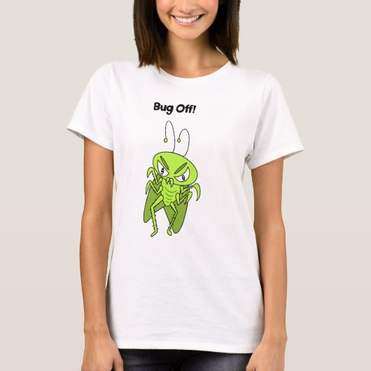 バグオフ 女性用Tシャツ Tシャツ (正面)