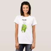 バグオフ 女性用Tシャツ Tシャツ (正面フル)