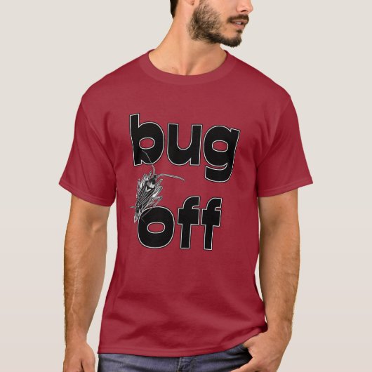 バグオフ Tシャツ (正面)