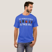 バグクールギフト女男性へ虫ハンター動物 Tシャツ (正面フル)