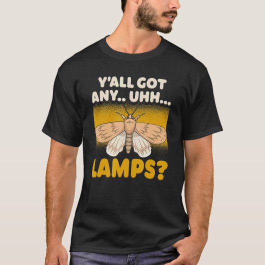 バグコレクターY'allランプの得昆虫学 Tシャツ (正面)