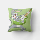 バグス・バニー™がギターを弾いてる クッション (裏面)