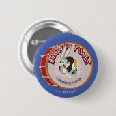 バグス・バニー™がドラムの中に LOONEY TUNES™ 缶バッジ (正面&裏面)