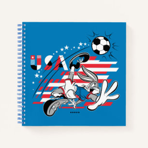 バグス・バニー™ アメリカ代表 サッカー グラフィック ノートブック