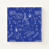 バグス・バニー・ビルダーズ™| スケッチ青図パターン ノートブック (裏面)