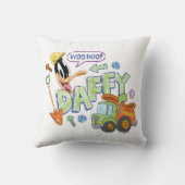 バグス・バニー ビルダーズ™| ダフィー・ダック™ スケッチアート クッション (裏面)