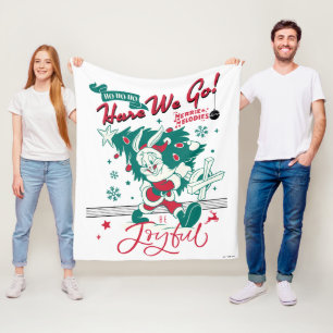 バグス・バニー™ – ホーホー、ハレ、行くぞ！ フリースブランケット