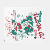 バグス・バニー™ – ホーホー、ハレ、行くぞ！ フリースブランケット (正面(横))