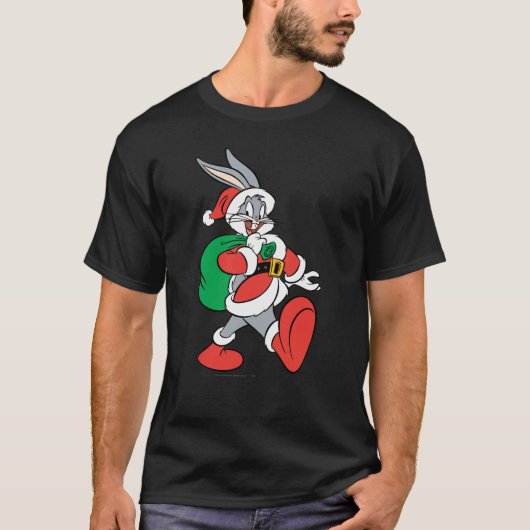 バグズバニー™サンタ Tシャツ (正面)