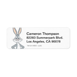 バグズバニー™  バニー・スタレア2 ラベル