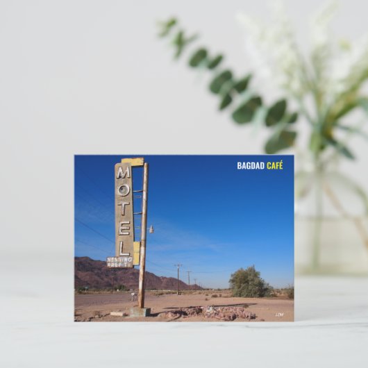 バグダカフェ ポストカード (スタンド正面)