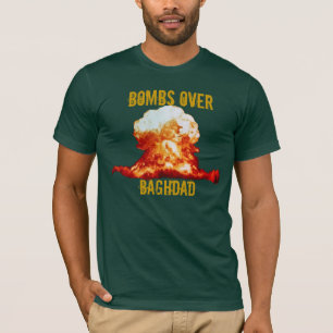 バグダッドのワイシャツ上の爆弾 Tシャツ
