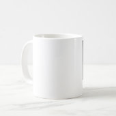 バグダッドの落書きの緑地帯 コーヒーマグカップ (正面左)