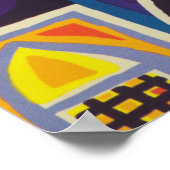 バグダッドレトロヴィンテージ旅行ポスター ポスター (角)