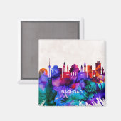 バグダッド・スカイライン マグネット (正面/裏面)