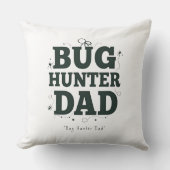 バグハンターパパピロー最高の-パパギフトアイディア クッション (正面)