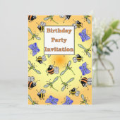 バグバースデーパーティー 招待状 (スタンド正面)