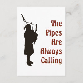 バグパイパーカード – パイプは常に呼び出す