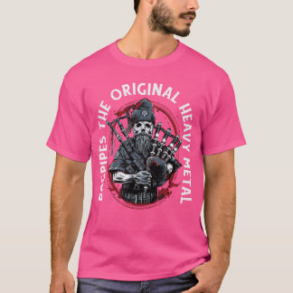 バグパイパー+バグパイプ+ミュージック+スコットランド+バグパイプサウンド+バグパイプ Tシャツ