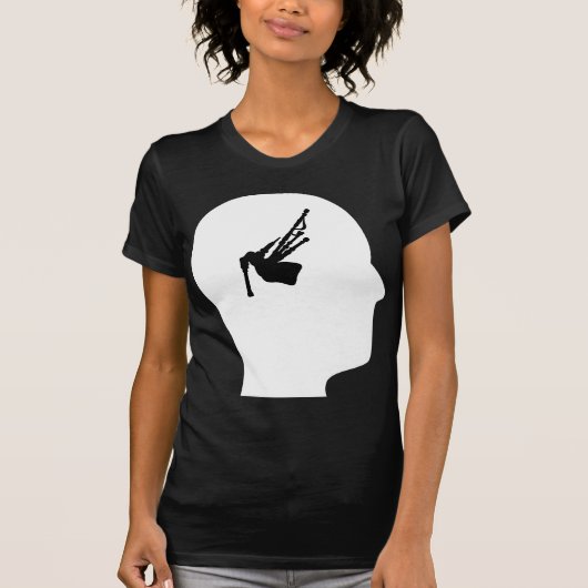 バグパイプについて考えること Tシャツ (正面)