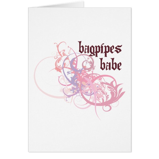 バグパイプの可愛い人 (正面)