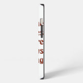 バグパイプの携帯電話の箱 iPhoneケース (左側面)