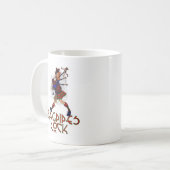 バグパイプの石! コーヒーマグカップ (正面左)